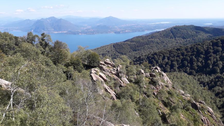 panorama lungo il tracciato