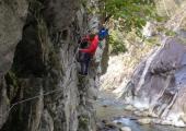 lungo la via ferrata
