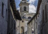 via francigena oulx borgo vecchio scorcio s.maria assunta