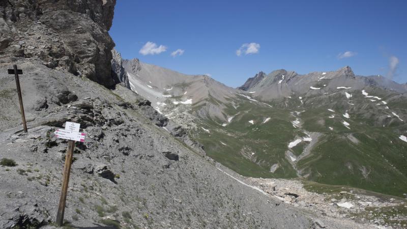 Panorama dal Colle di Bellino verso la Valle Maira - foto di Fabio Giannetti