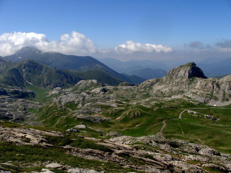 Panorama degli altopiani carsici - foto di Fabio Giannetti