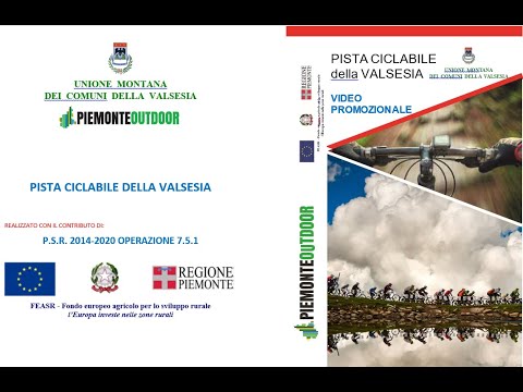 Embedded thumbnail for Video - Pista ciclabile della Valsesia